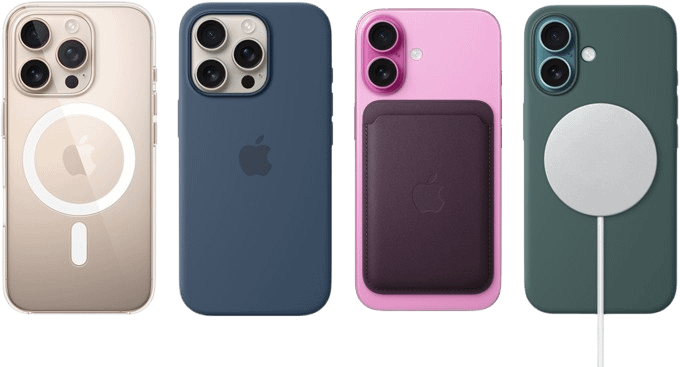 Apple iPhone FineWoven Wallet with MagSafe Deep Blue